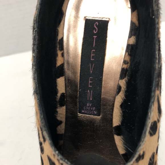 Steven by Steve Madden Cheetah print wedge sandals - Picture 9 of 10